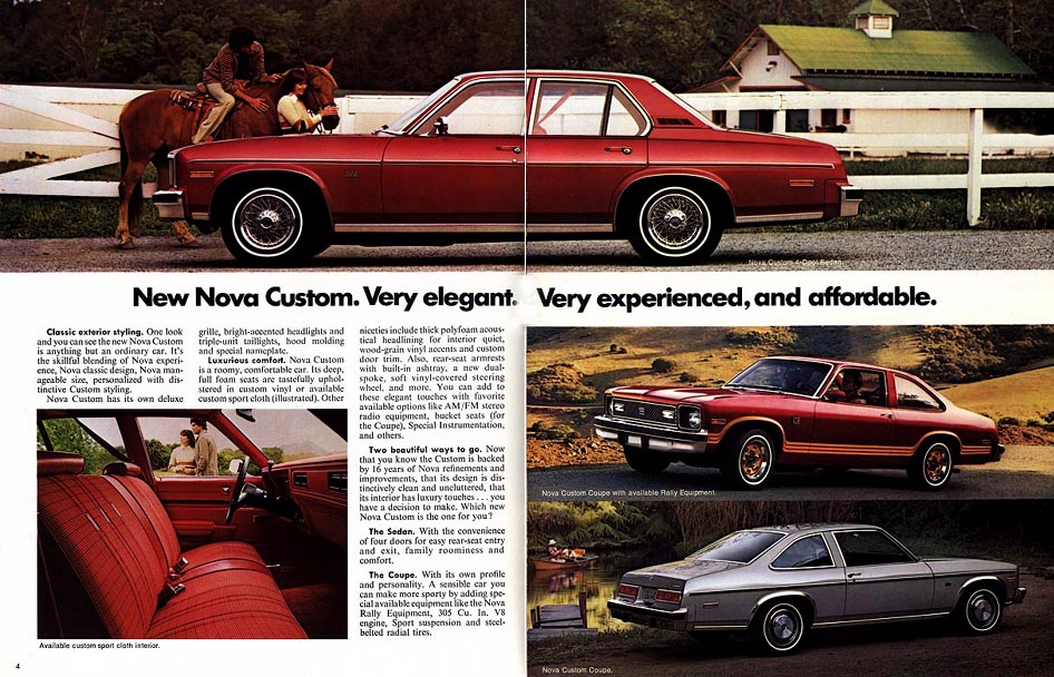 1978 Chevrolet Nova Brochure Page 5